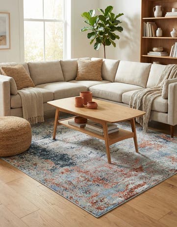 5' 3 x 5' 3 Kamala Washable Square Rug