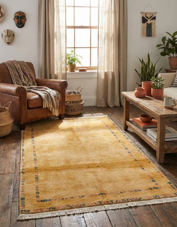 3' x 5' 4 Hand Knotted Nepal Wool Rug