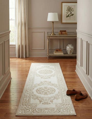 Snow White Hermitage Runner Rug