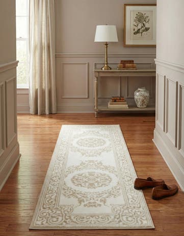 Snow White Hermitage Runner Rug