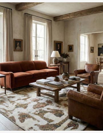 9' 5 x 9' 10 Hand Knotted Ultra Vintage Persian Wool Square Rug