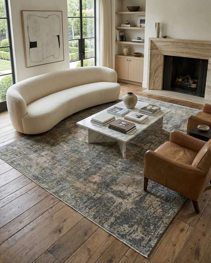 8' 3 x 11' 2 Hand Knotted Ultra Vintage Persian Wool Rug