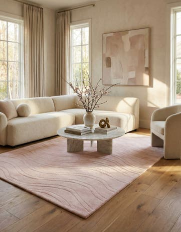 5' 7 x 7' 11 Hand Knotted Darya Wool Rug
