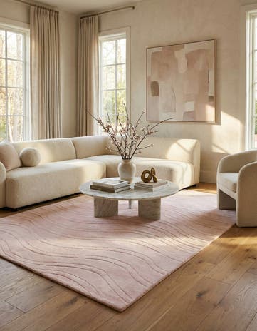 5' 7 x 7' 11 Hand Knotted Darya Wool Rug