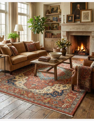 9' 4 x 11' 9 Sara Wool Rug
