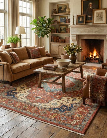 9' 4 x 11' 9 Sara Wool Rug