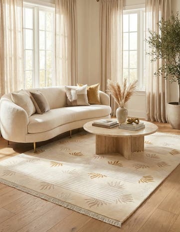 5' 7 x 7' 10 Hand Knotted Darya Wool Rug