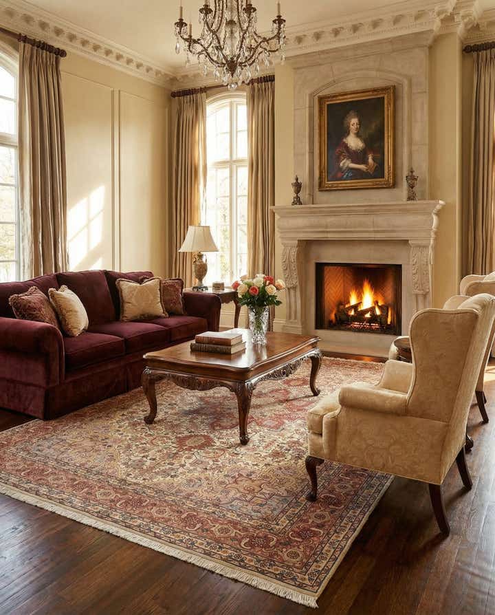 6' 8 x 9' 9 Tabriz Rug