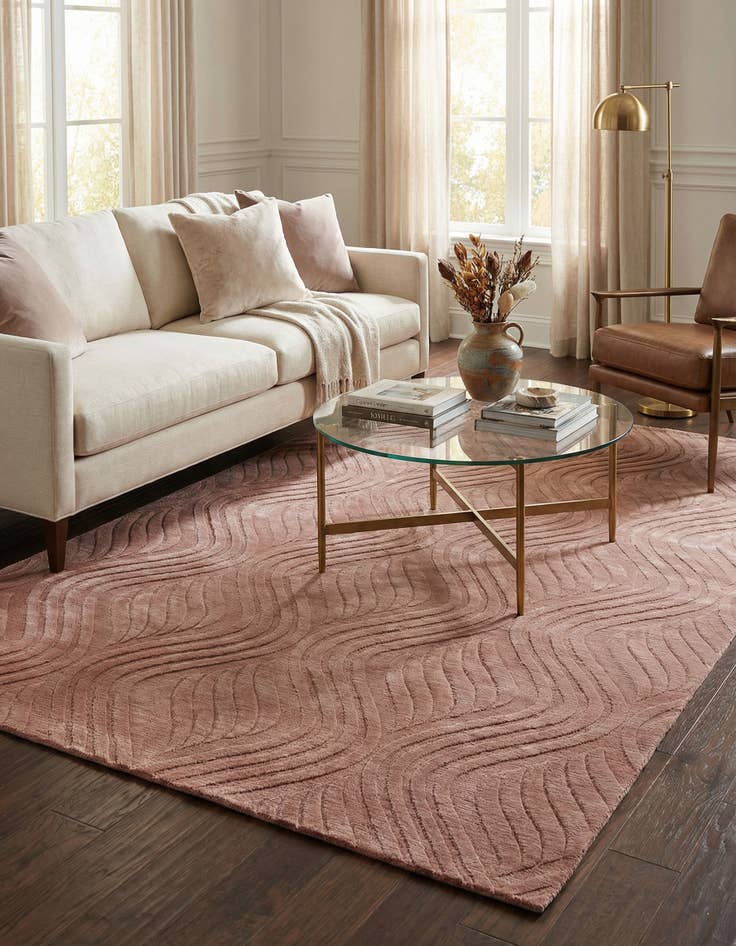 Detail image of 5' 7 x 7' 10  Hand Knotted Darya Wool Rug