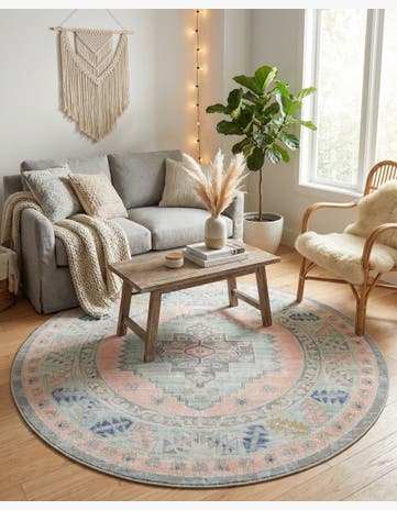 5' 3 x 5' 3 Whitney Round Rug