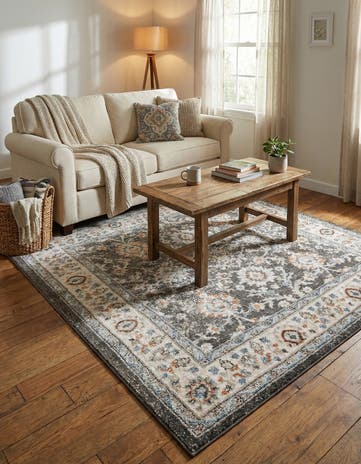 5' 3 x 5' 3 Charlotte Square Rug