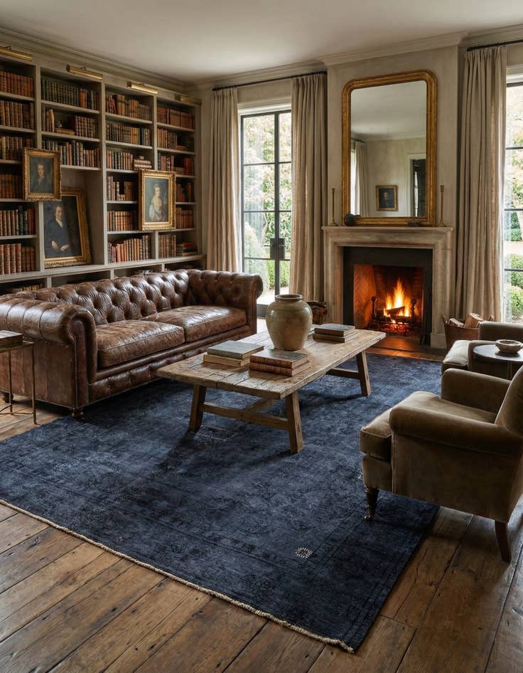 Detail image of 9' 4 x 12' 4  Hand Knotted Ultra Vintage Persian Wool Rug