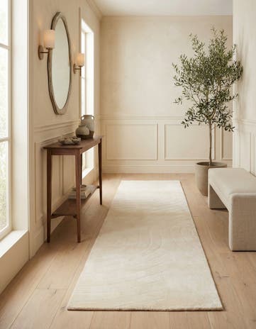 2' 7 x 9' 10 Hand Knotted Darya Wool Runner Rug