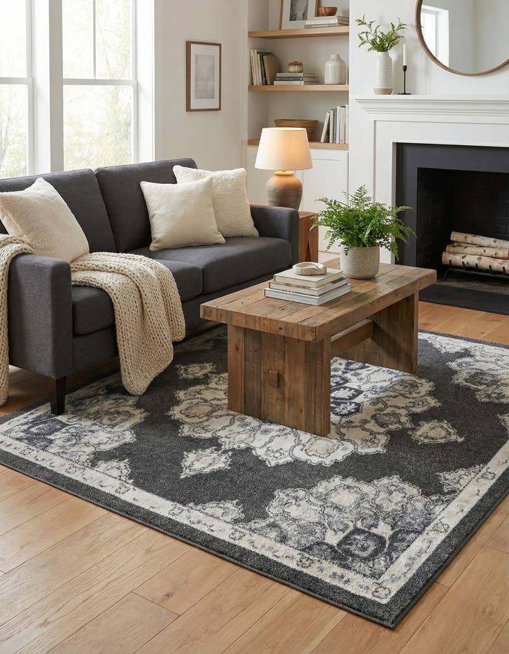 Detail image of  5' x 5' Parker Square Rug