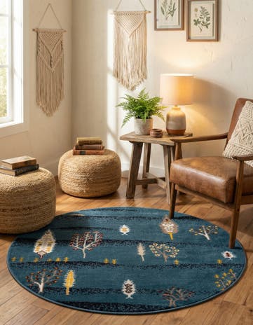 3' x 3' Laguna Round Rug