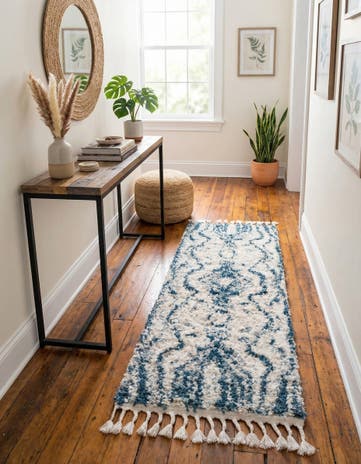 2' 7 x 8' 2 Athena Shag Runner Rug