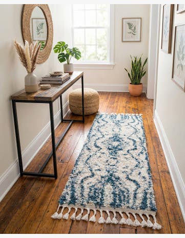 2' 7 x 8' 2 Lagom Shag Runner Rug