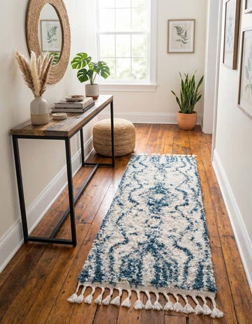 2' 7 x 8' 2 Athena Shag Runner Rug