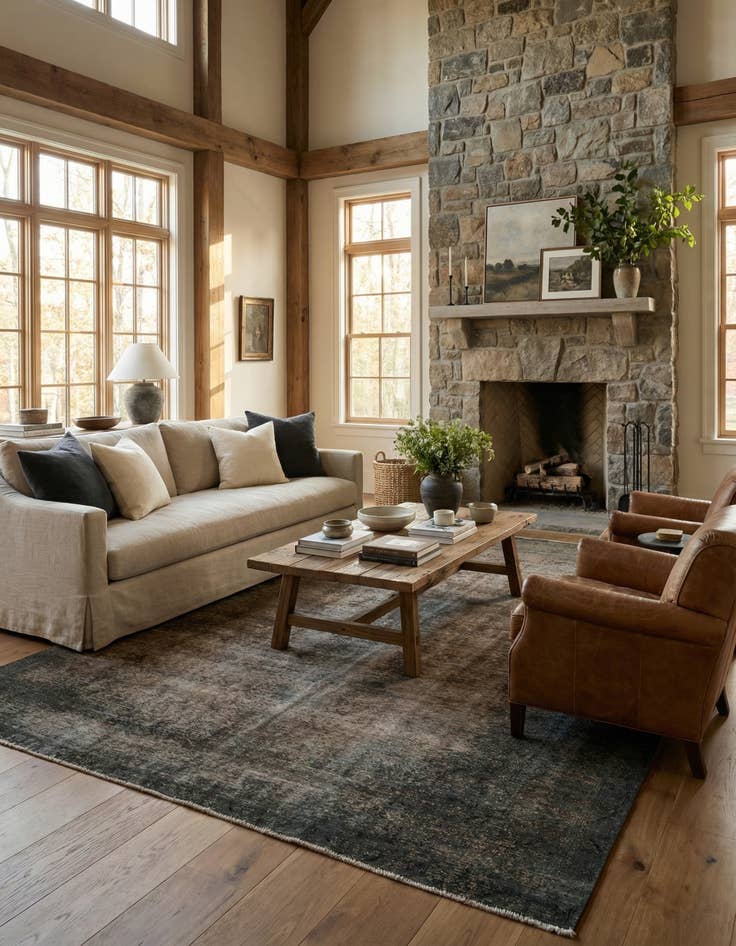 Detail image of 9' 4 x 12' 5  Hand Knotted Ultra Vintage Persian Wool Rug