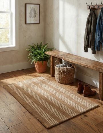 2' 2 x 3' 1 Jill Zarin Striped Wool Rug