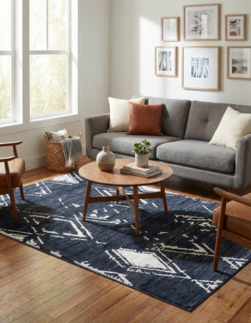 Navy Blue Uptown Carnegie Hill Rug