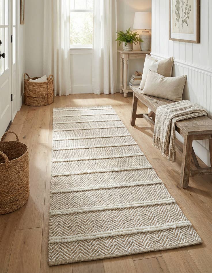 Detail image of 2' 3 x 6' Sabrina Soto Casa Madrid Runner Rug