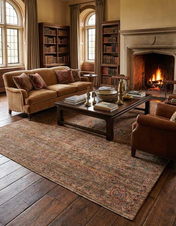9' 1 x 12' 4 Amina Wool Rug