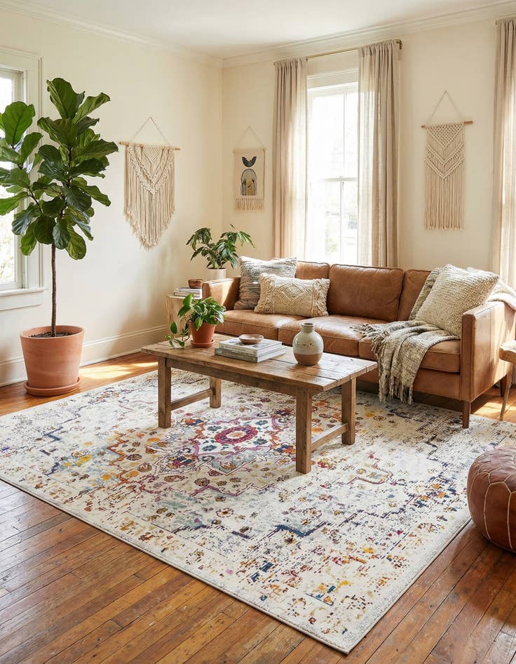 Detail image of  9' x 12' 2 Amulet Rug