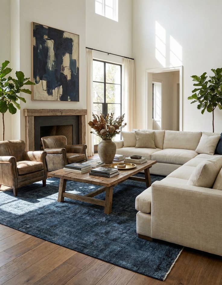 Detail image of 8' x 11' 4  Hand Knotted Ultra Vintage Persian Wool Rug