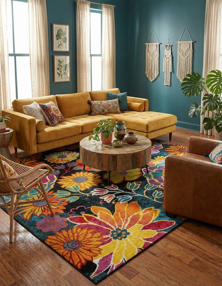 Detail image of 10' x 13' Florence Rug