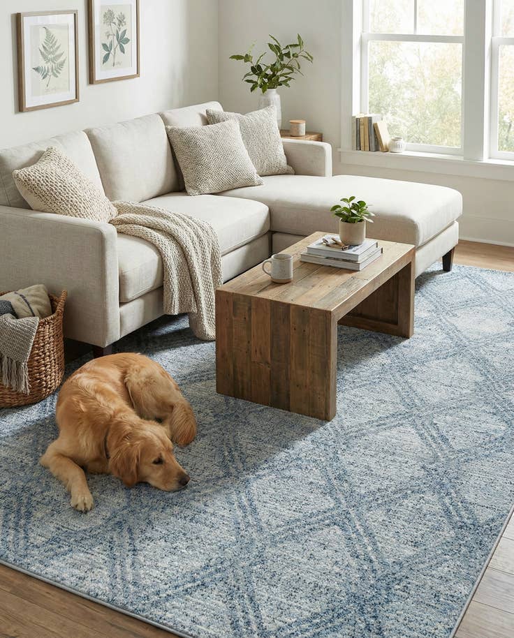 Detail image of 6' x 9' Kamala Washable Rug