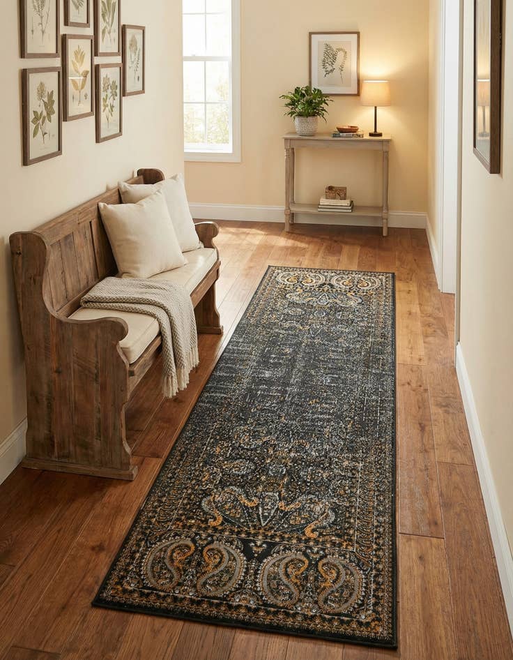 Detail image of  3' x 9' 10 Ankara Runner Rug