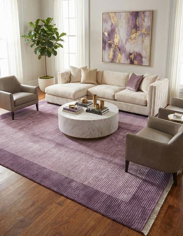 6' 7 x 9' 8 Hand Knotted Darya Wool Rug