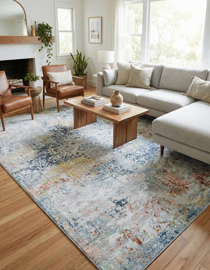 Detail image of 9' x 12' Kamala Washable Rug