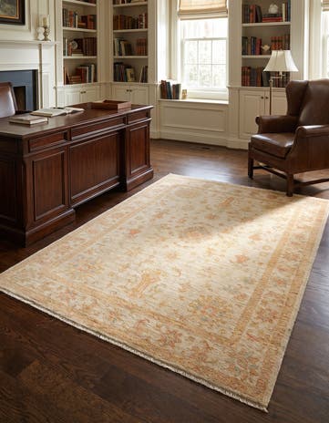 4' 11 x 6' 6 Kaizar Wool Rug