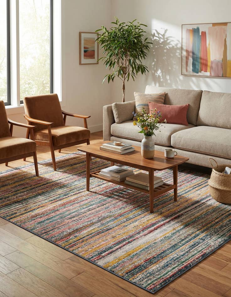 Detail image of  6' x 9' 2 Gemstone Rug