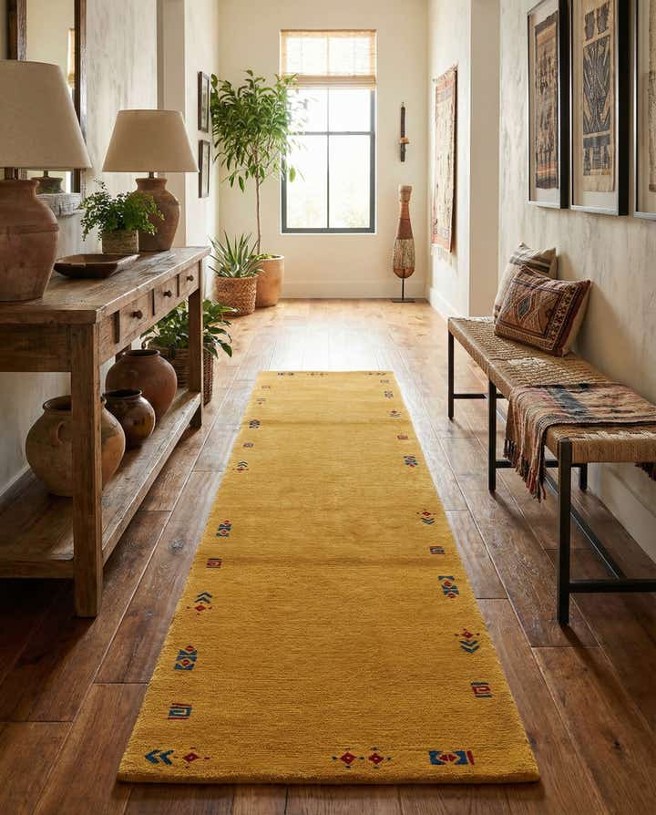 2' 9 x 10' 1 Hand Knotted Tibet Wool Runner Rug