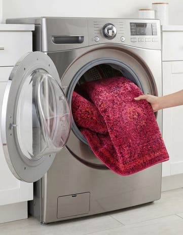 Magenta Washable Palazzo Rug