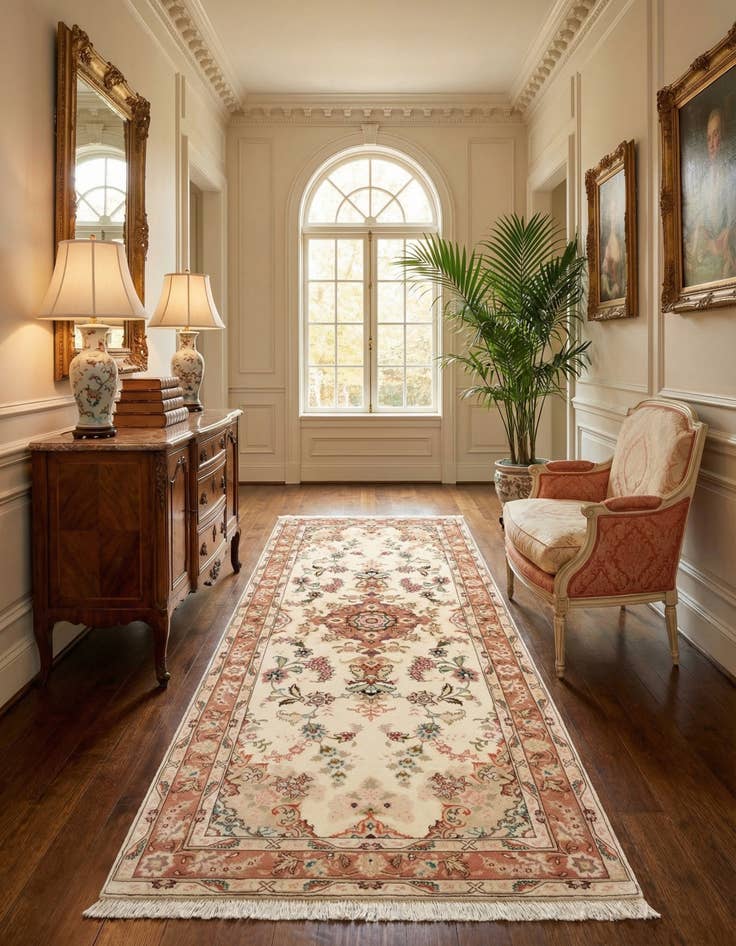 Detail image of 2' 8 x 6' 10 Tabriz Runner Rug