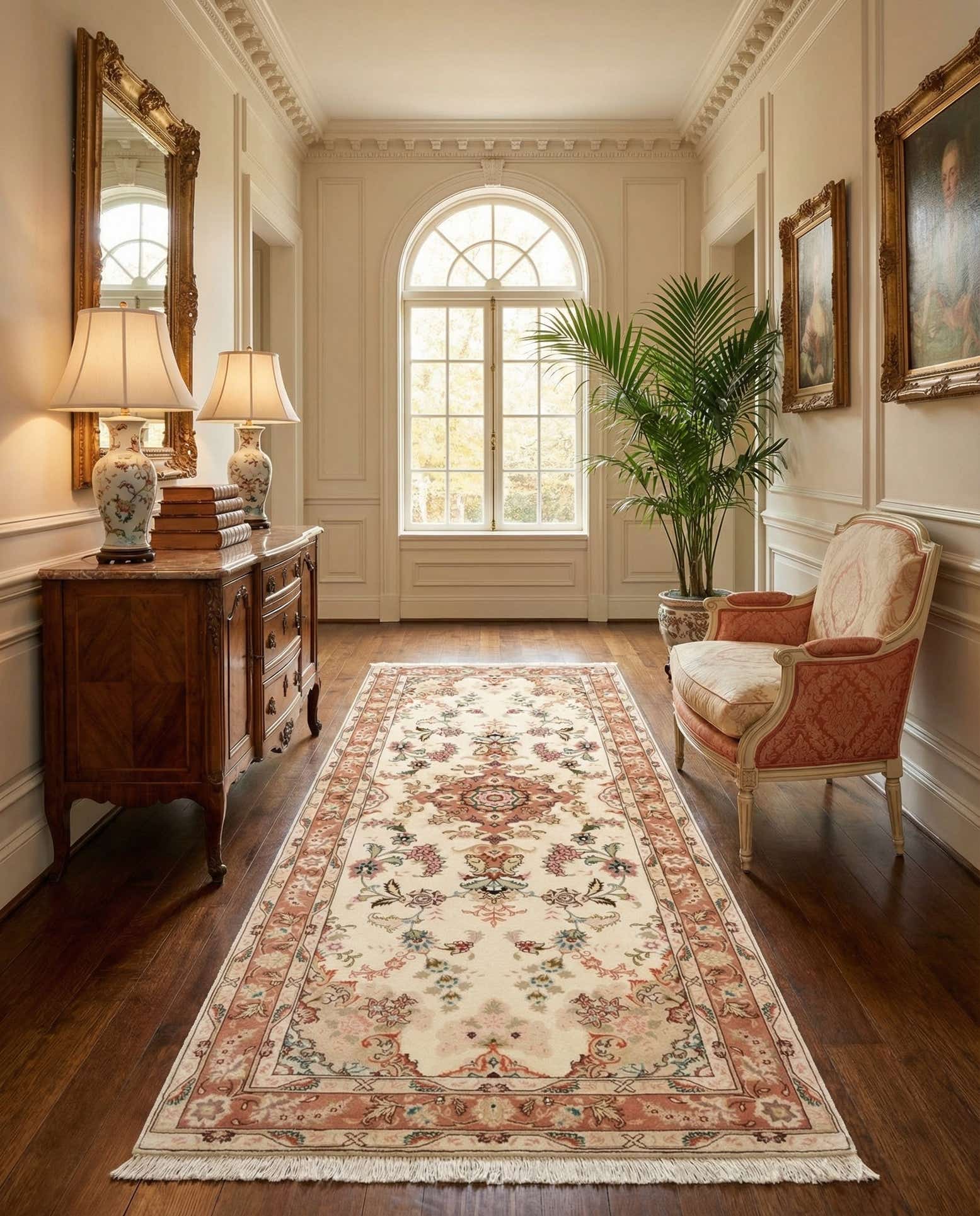 2' 8 x 6' 10 Tabriz Runner Rug