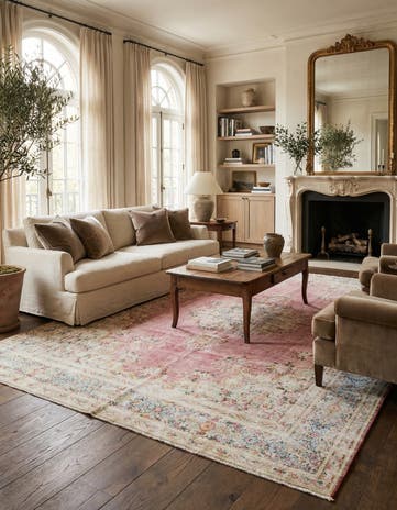 7' 11 x 10' 3 Vintage Royal Wool Rug