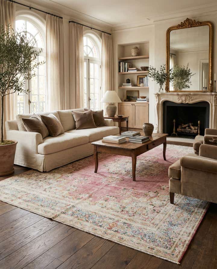 7' 11 x 10' 3 Vintage Royal Wool Rug