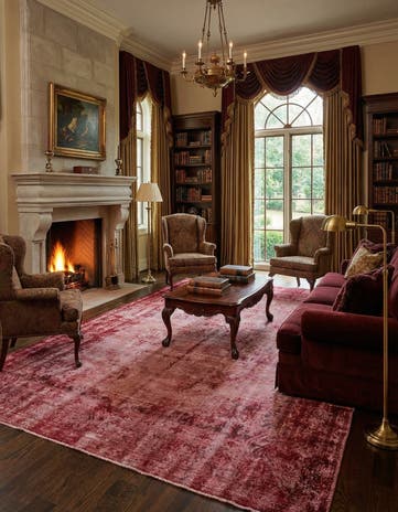 7' 11 x 10' 11 Vintage Royal Wool Rug