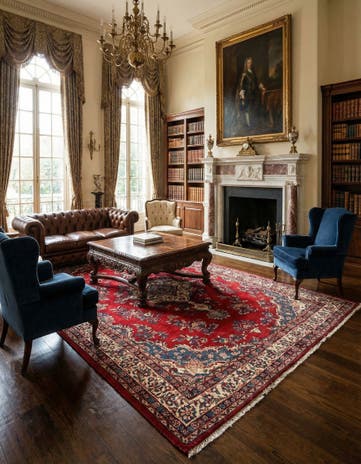 6' 5 x 9' 1 Korosan Wool Rug