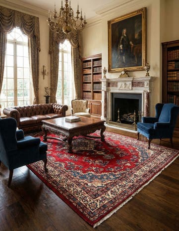 6' 5 x 9' 1 Korosan Wool Rug