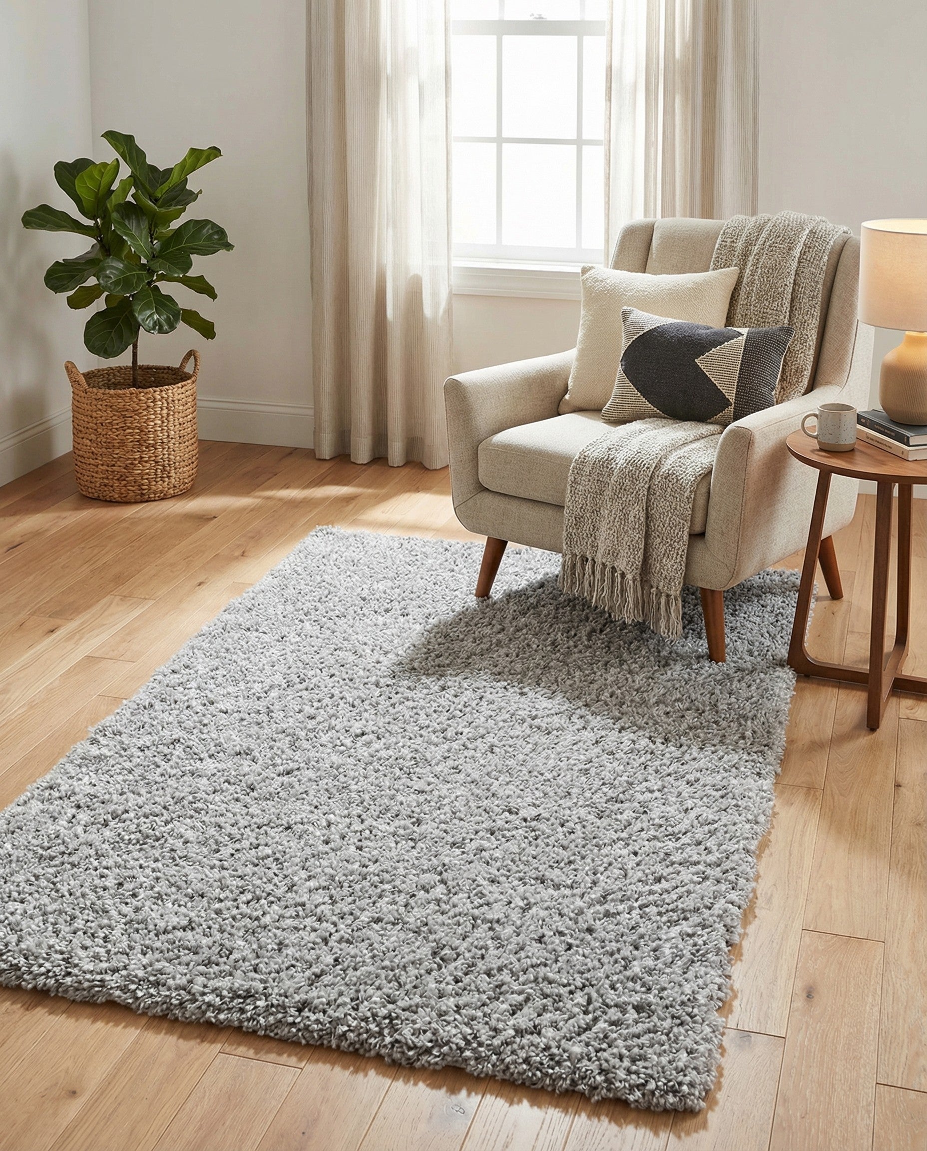  3' 2 x 5' 2 Zermatt Shag Rug