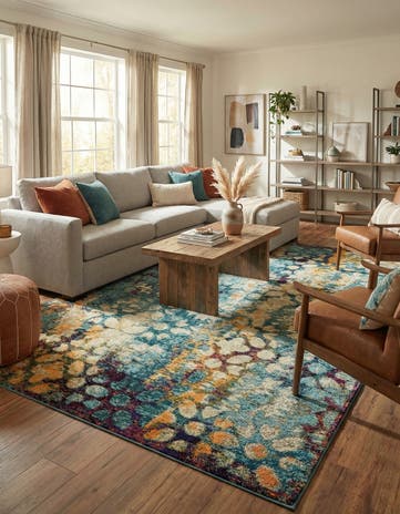 10' 6 x 16' 5 Washable Carnevale Rug