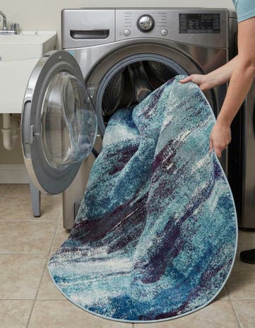 6' x 6' Washable Sevilla Round Rug