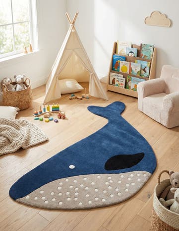 5' 5 x 8' Playtime Kids Wool Freeform Rug