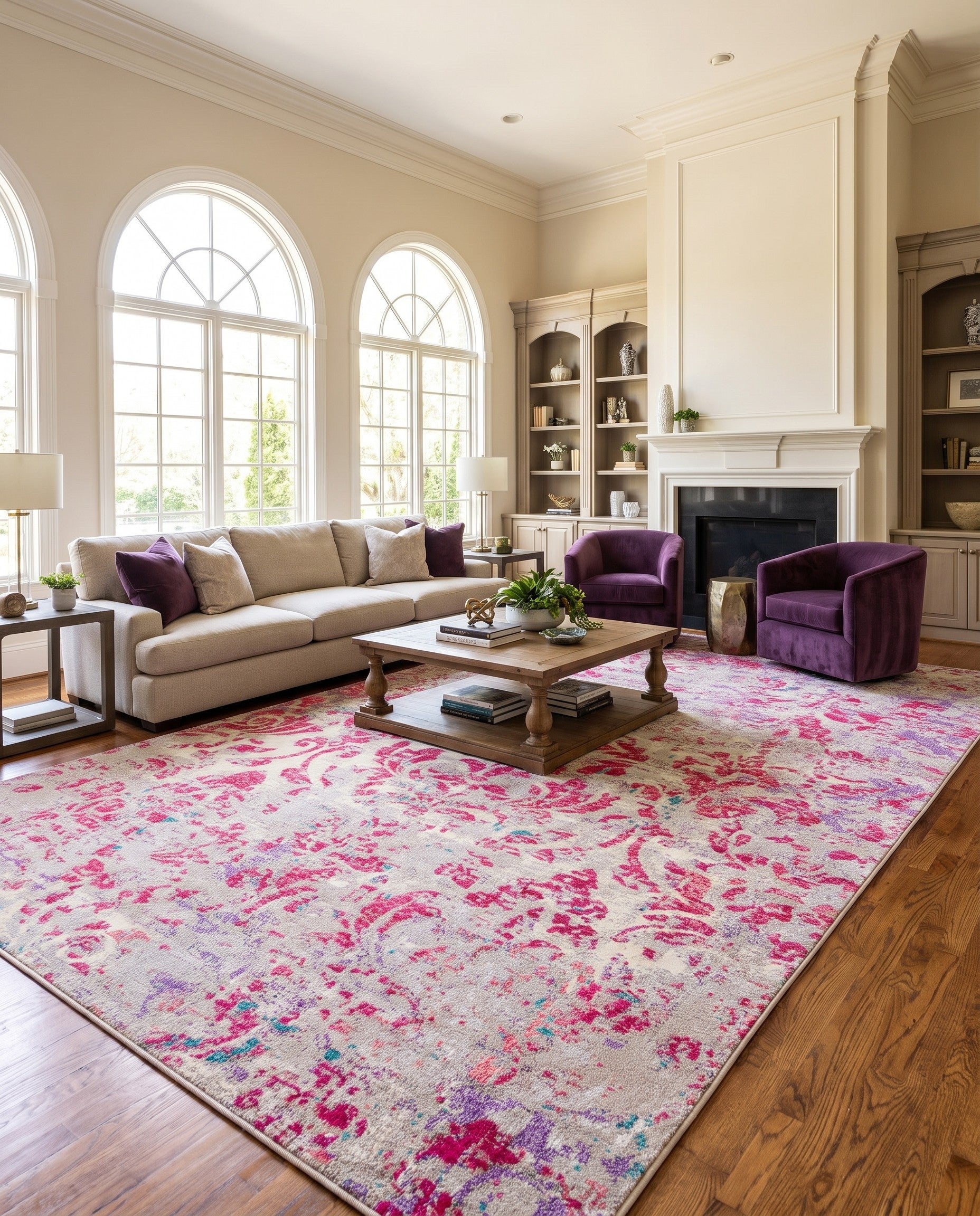 Washable Hyacinth Rug